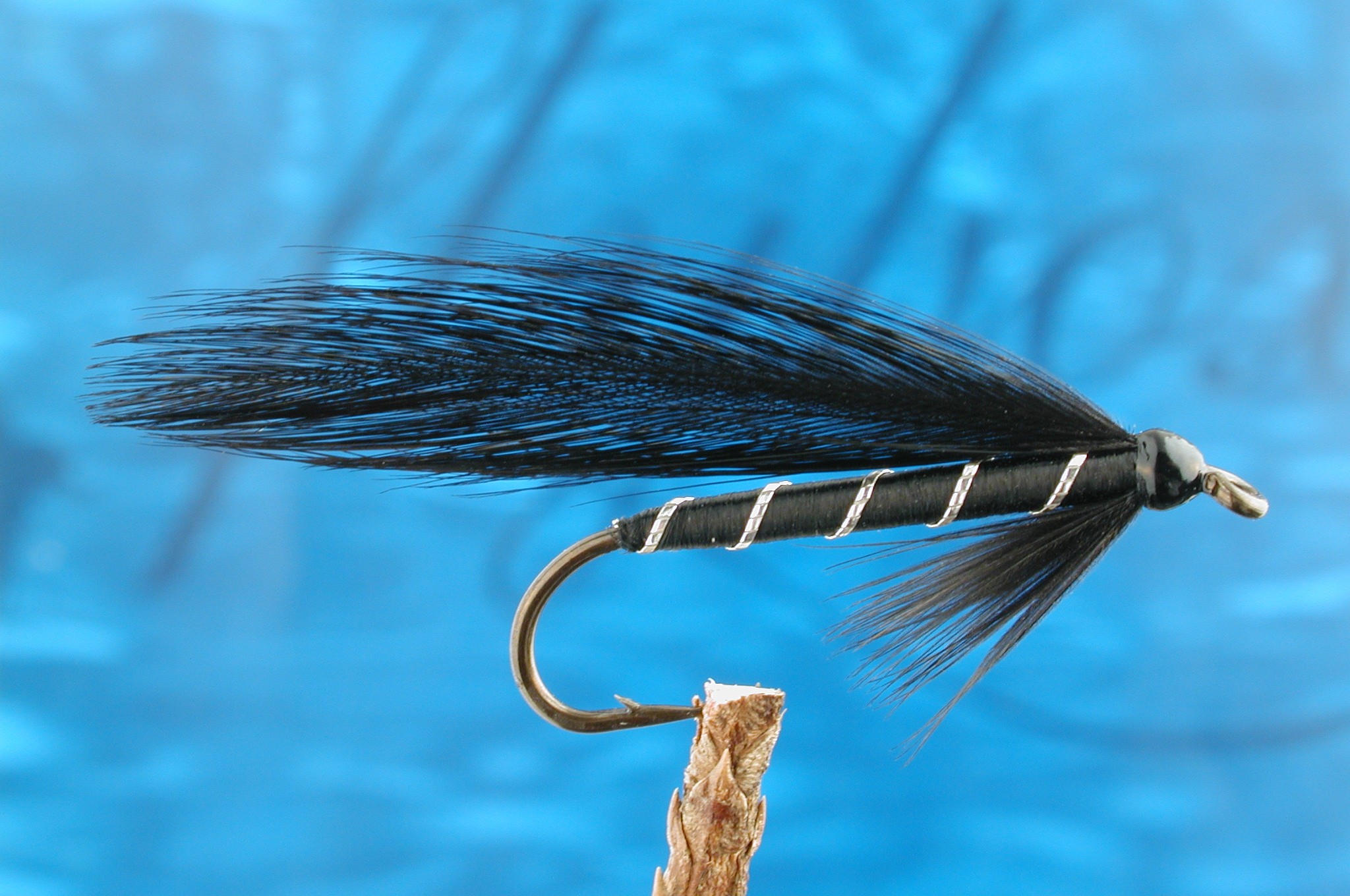 Black Lure Fly Fishing Flies with Fish4Flies Worldwide